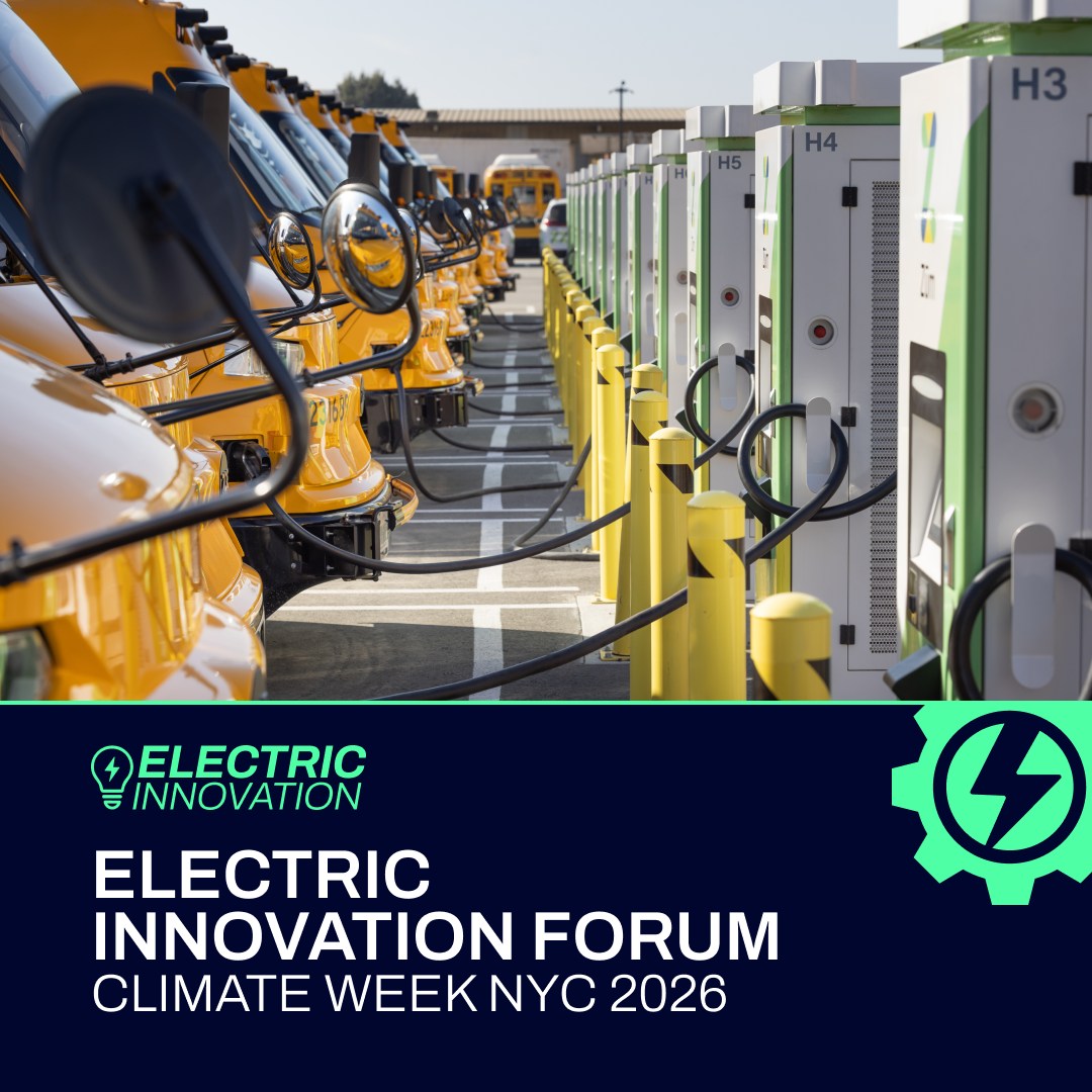 Electric Innovation Forum at NYC Climate Week