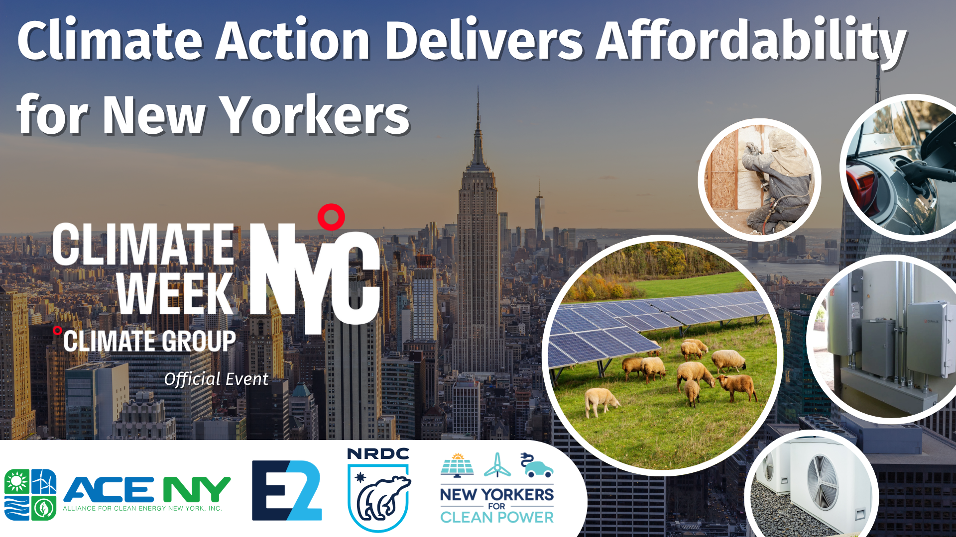 Climate Action Delivers Affordability for New Yorkers