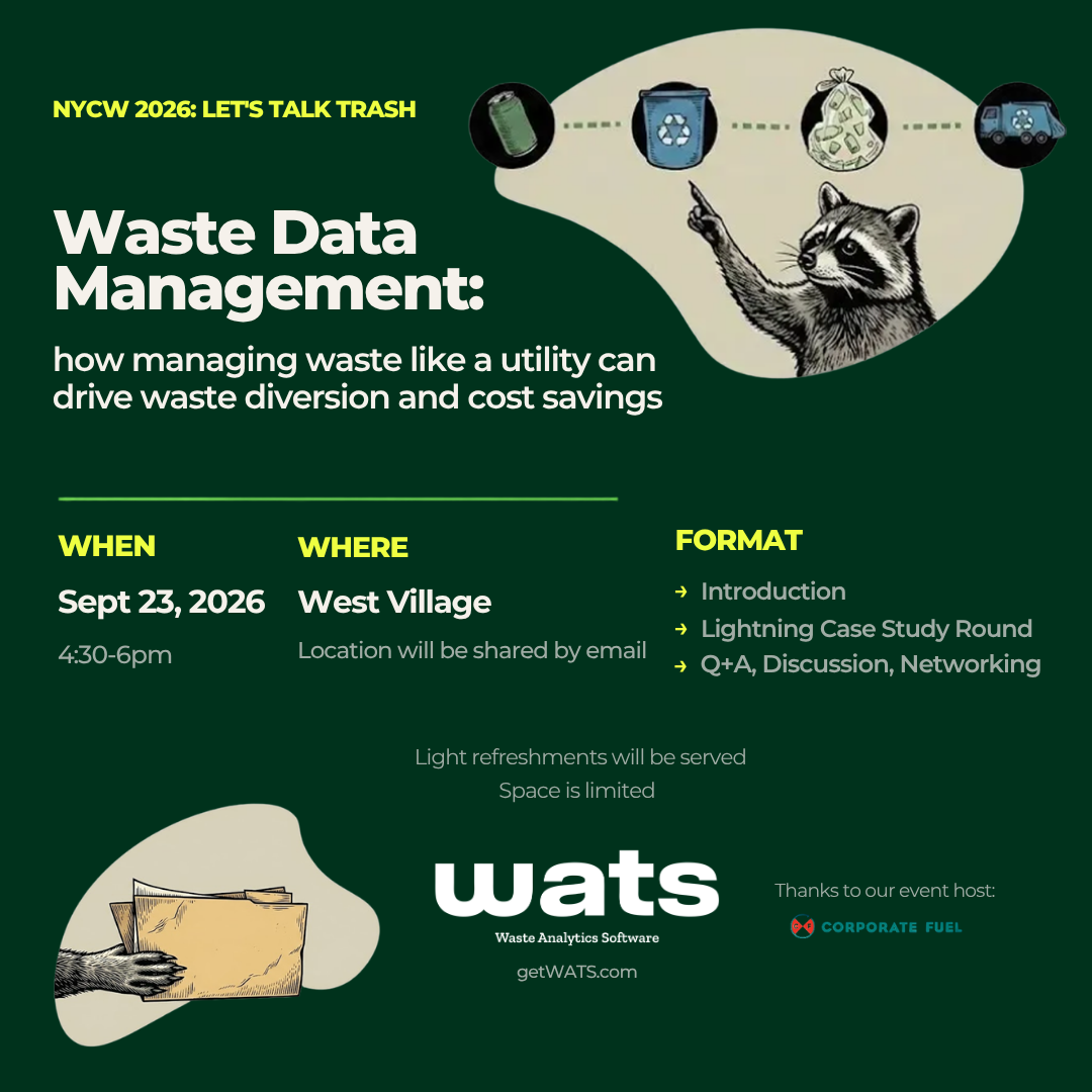Waste Data Management: how managing waste like a utility can drive waste diversion and cost savings