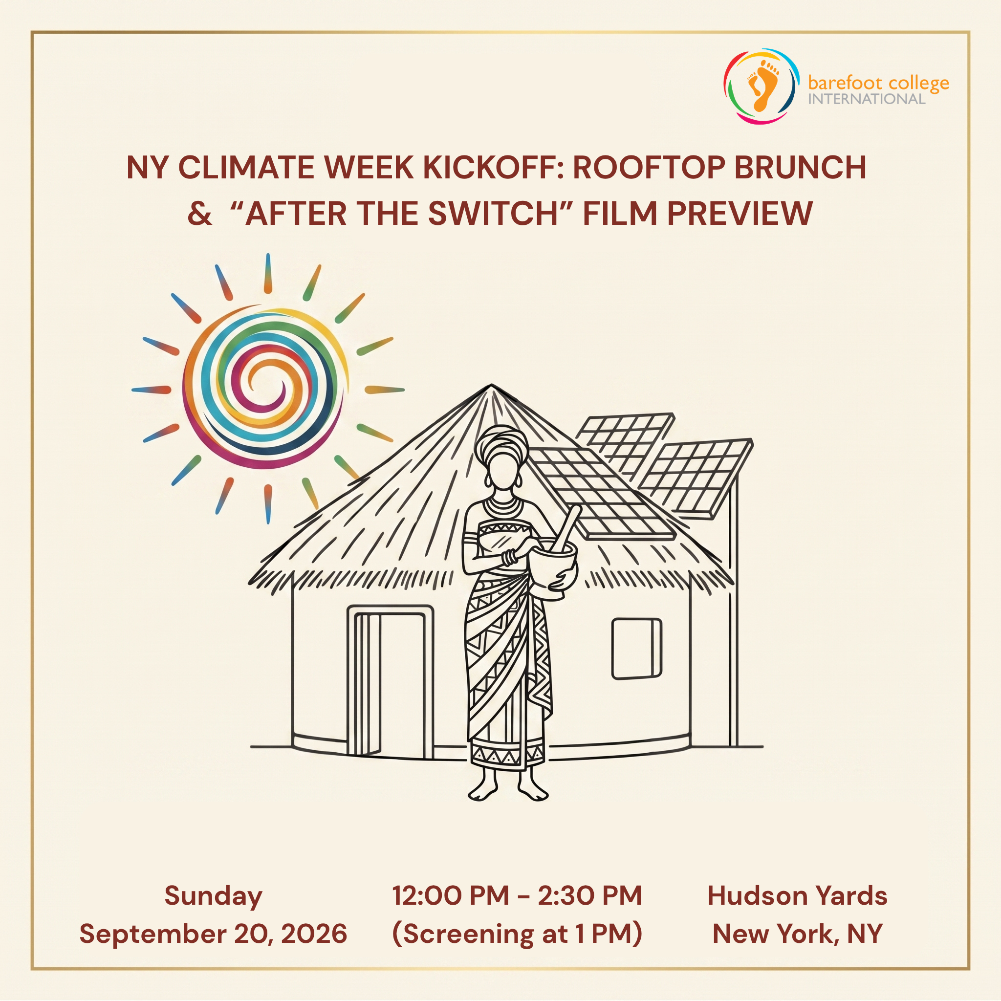 BCI's NYCW Kickoff: Sunday Rooftop Brunch & Private Film Screening