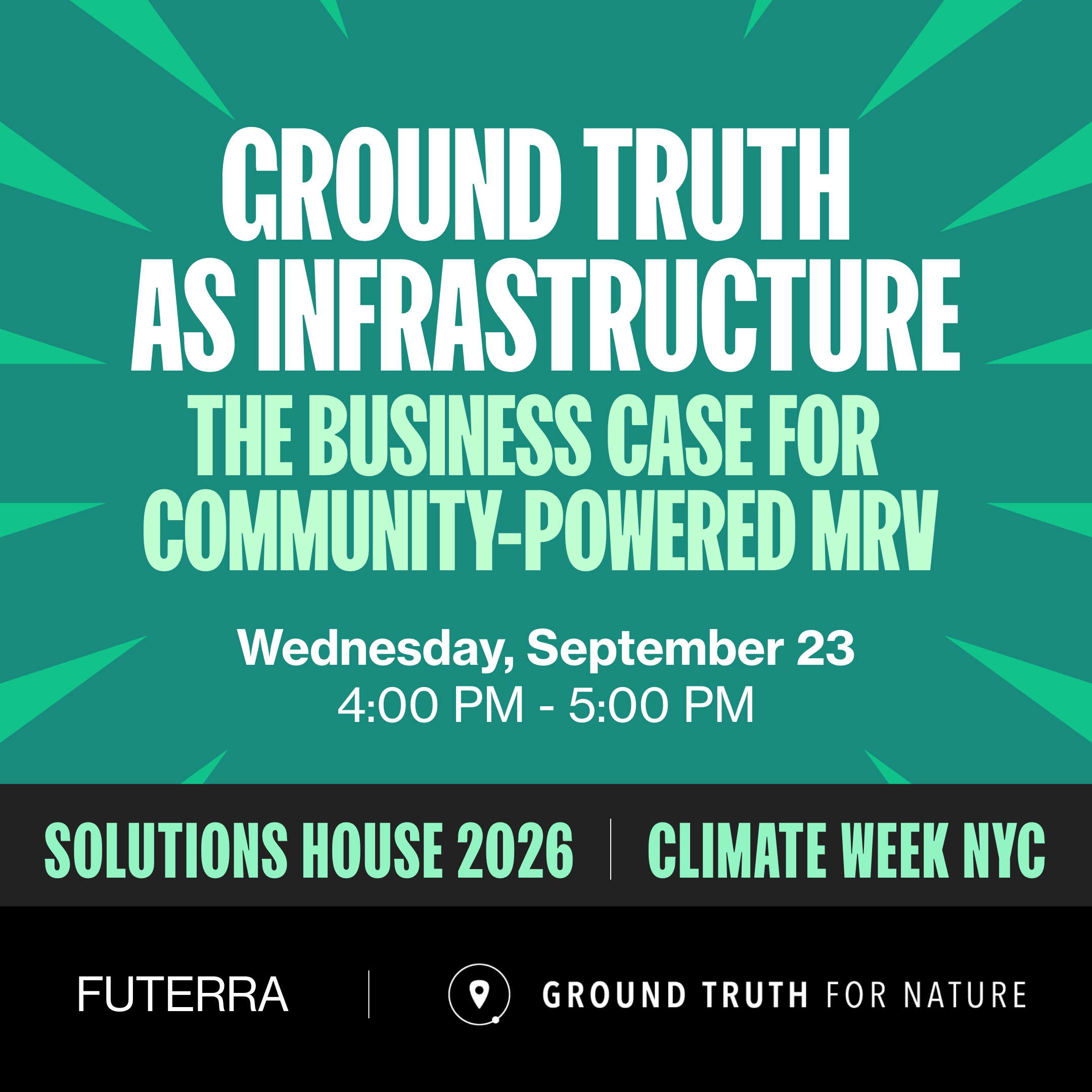 Ground Truth as Infrastructure: The Business Case for Community-Powered MRV
