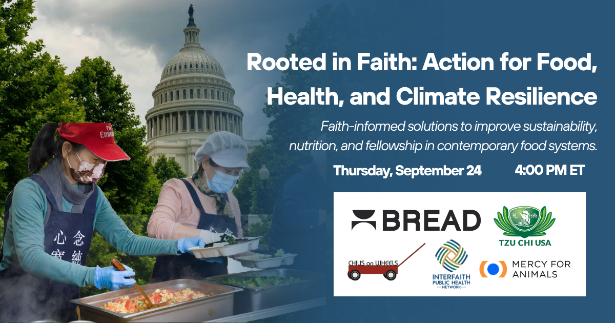 Rooted in Faith: Action for Food, Health, and Climate Resilience