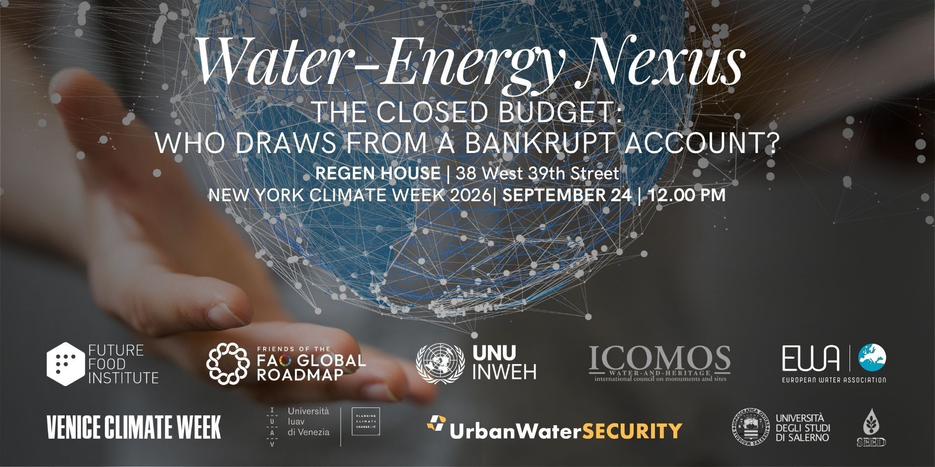 WATER–ENERGY NEXUS The Closed Budget: Who Draws From a Bankrupt Account?