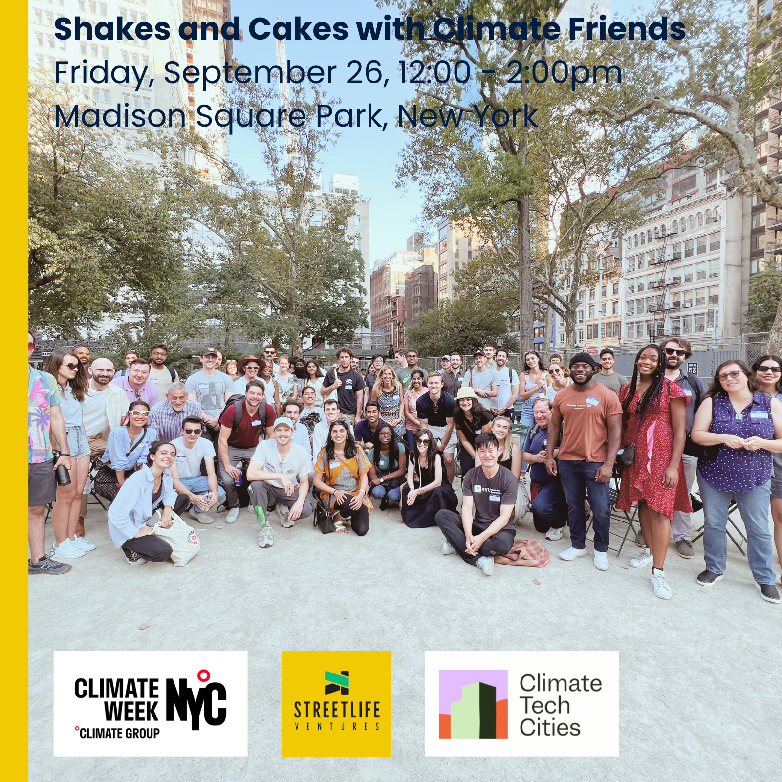 Shakes and Cakes with Climate Friends