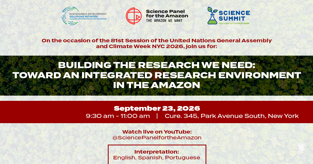 Building the Research We Need: Toward an Integrated Research Environment in the Amazon