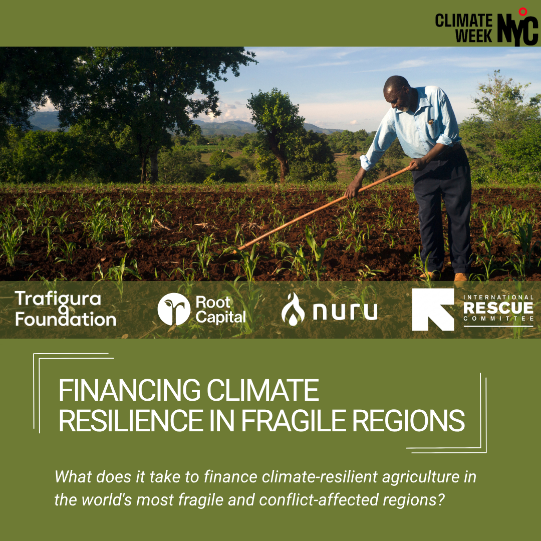 Financing Climate Resilience in Fragile Regions