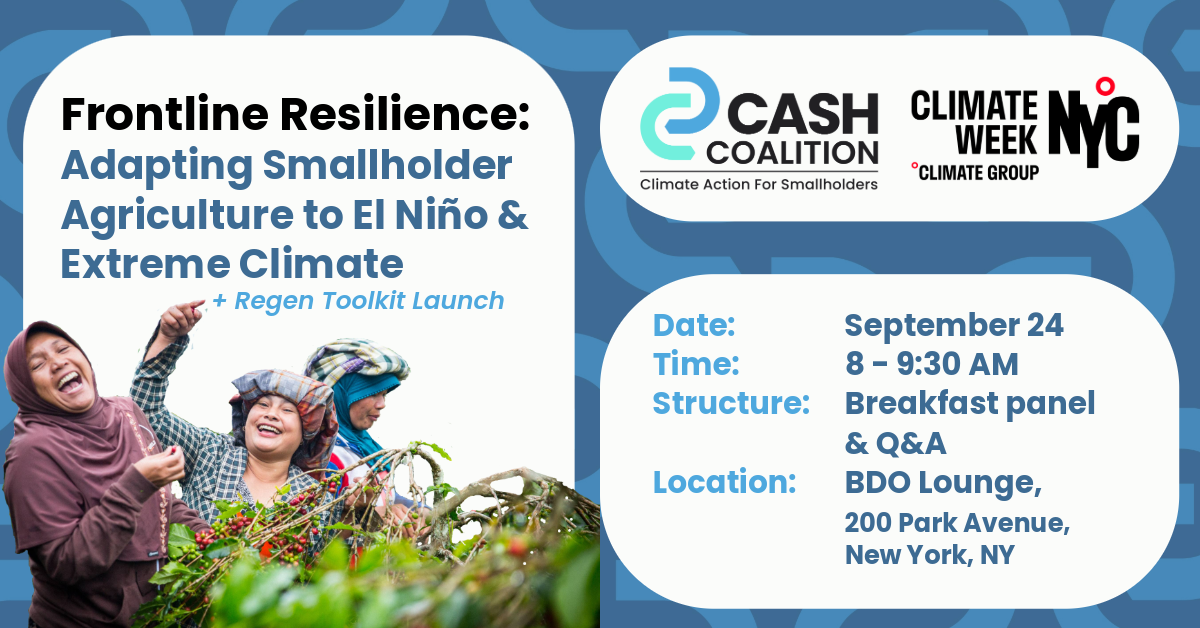 Frontline Resilience: Adapting Smallholder Agriculture to El Niño & Extreme Climate