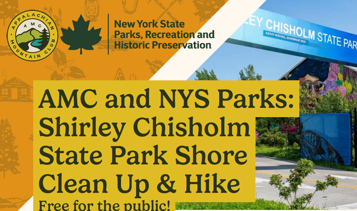 Shirley Chisholm State Park Shore Clean Up & Hike with NYS Parks & AMC