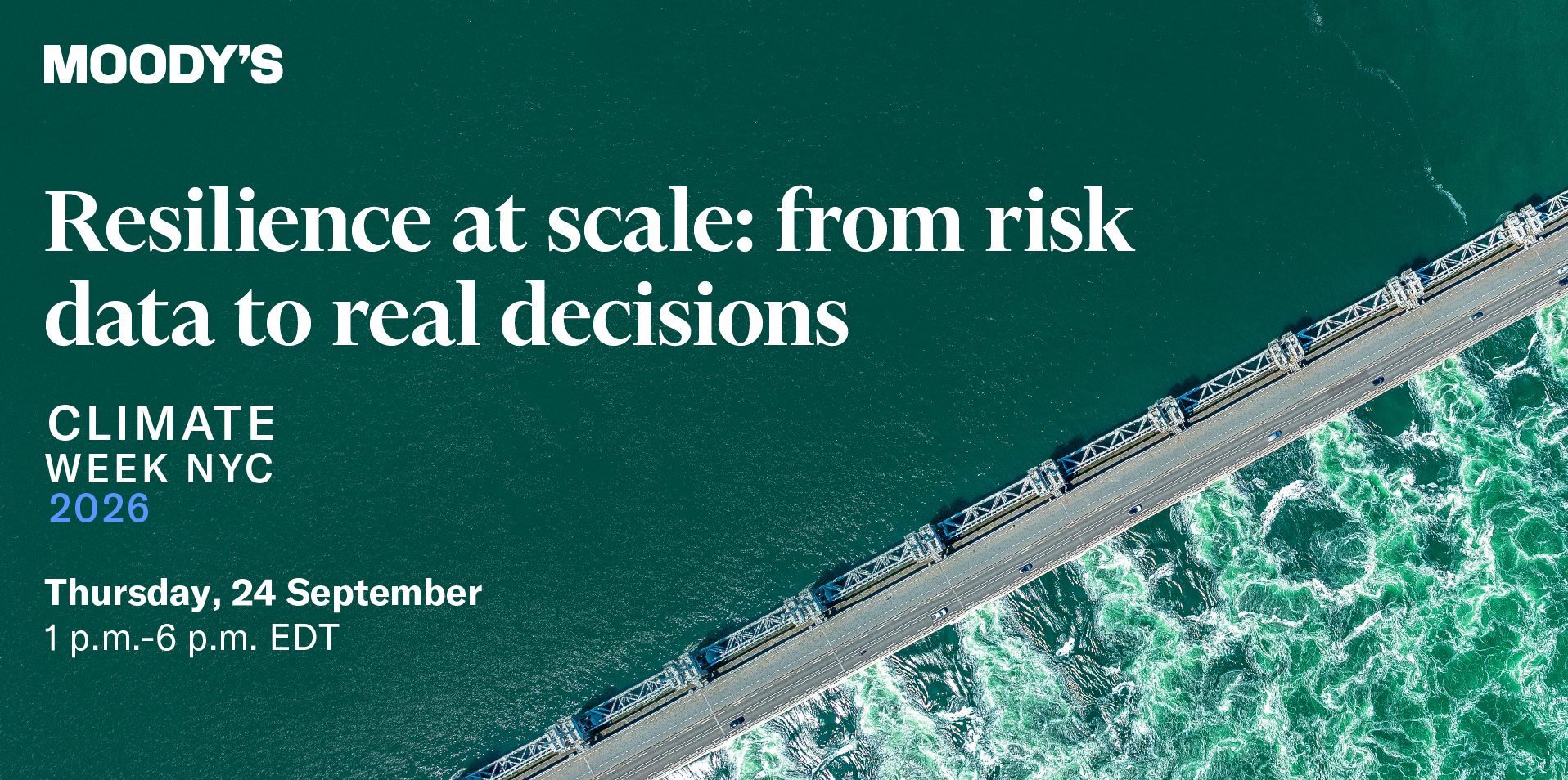 Resilience at scale: from risk data to real decisions