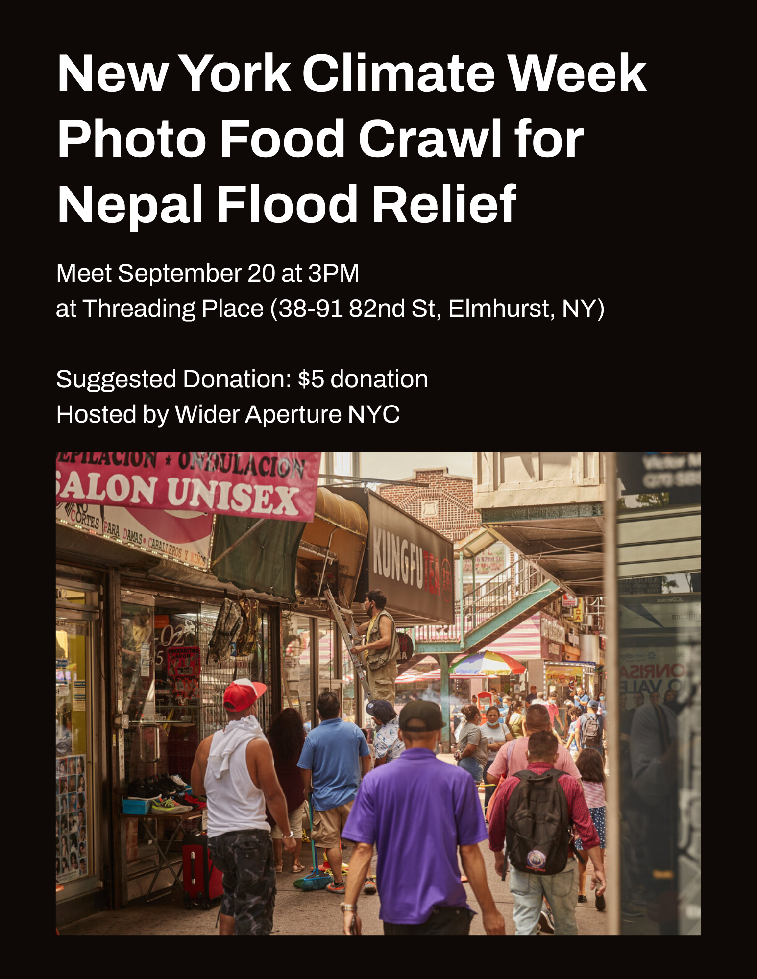 Photo Food Crawl for Nepal