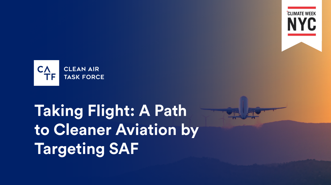 Taking Flight: A Path to Cleaner Aviation by Targeting SAF