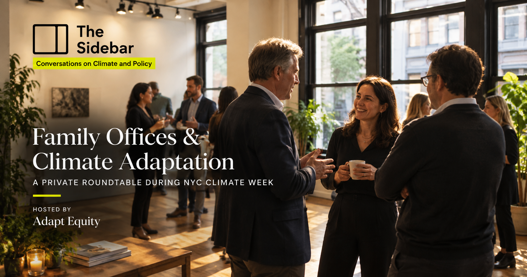 Who’s Investing in Adaptation? A Family Office Roundtable