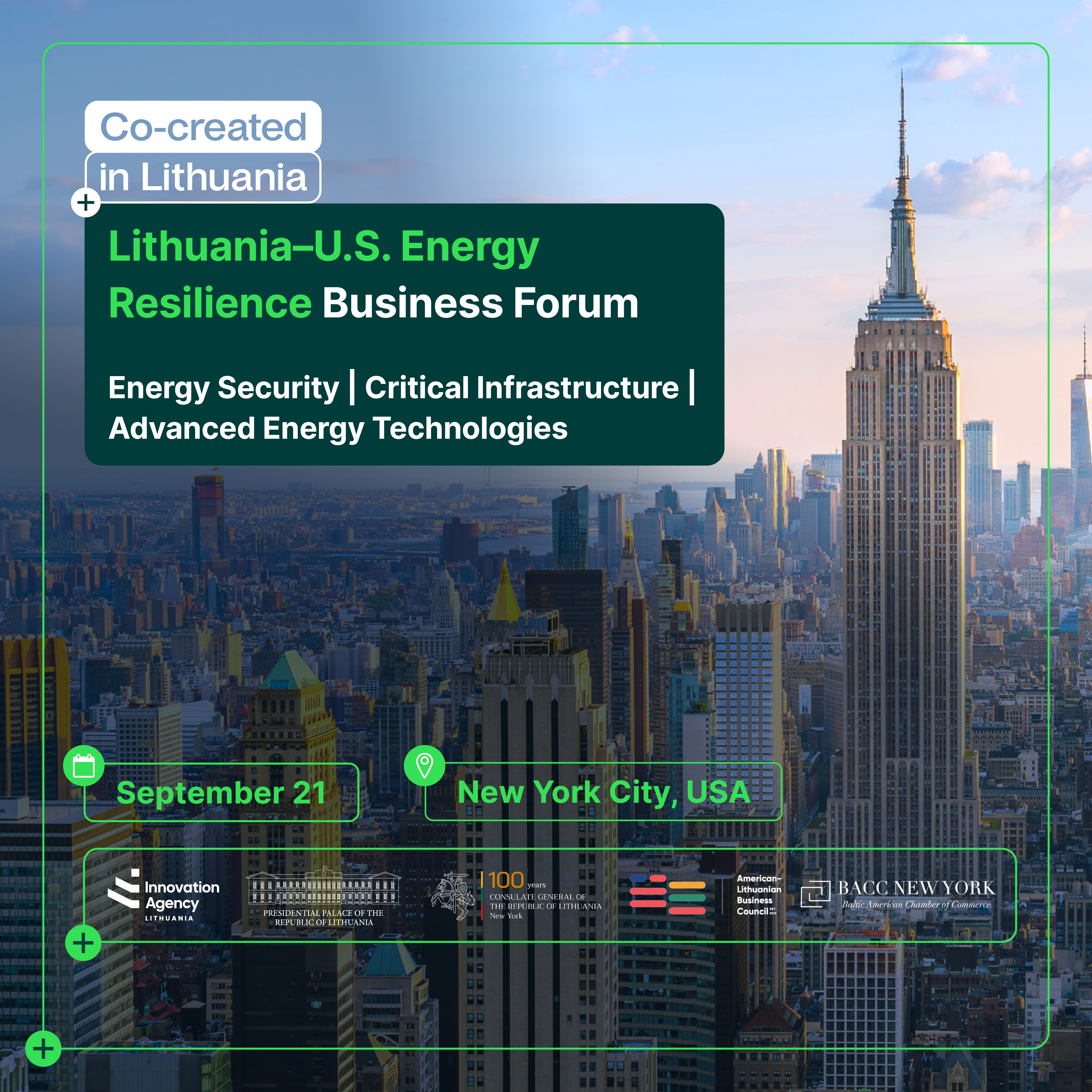 Lithuania-U.S. Presidential Energy & Resilience Forum