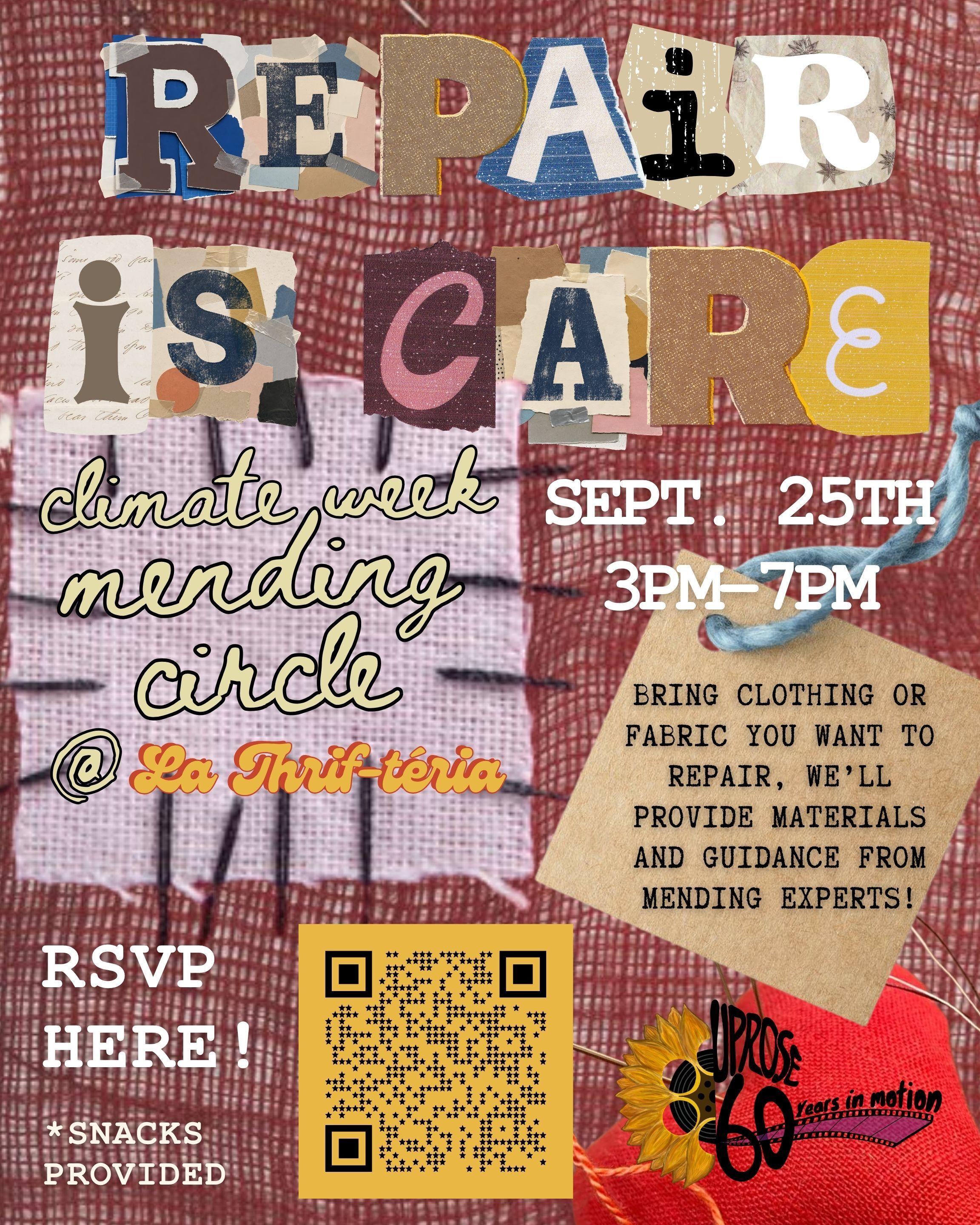 Repair is Care: Mending Circle w/ La Thrif-teria