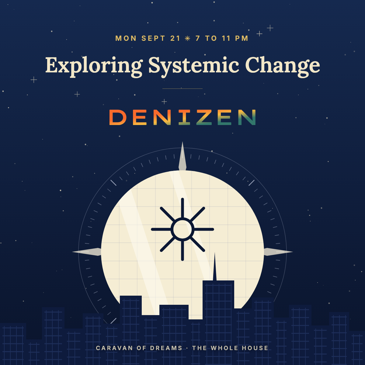 Exploring systemic change with the Denizen and DearCrisis communities.