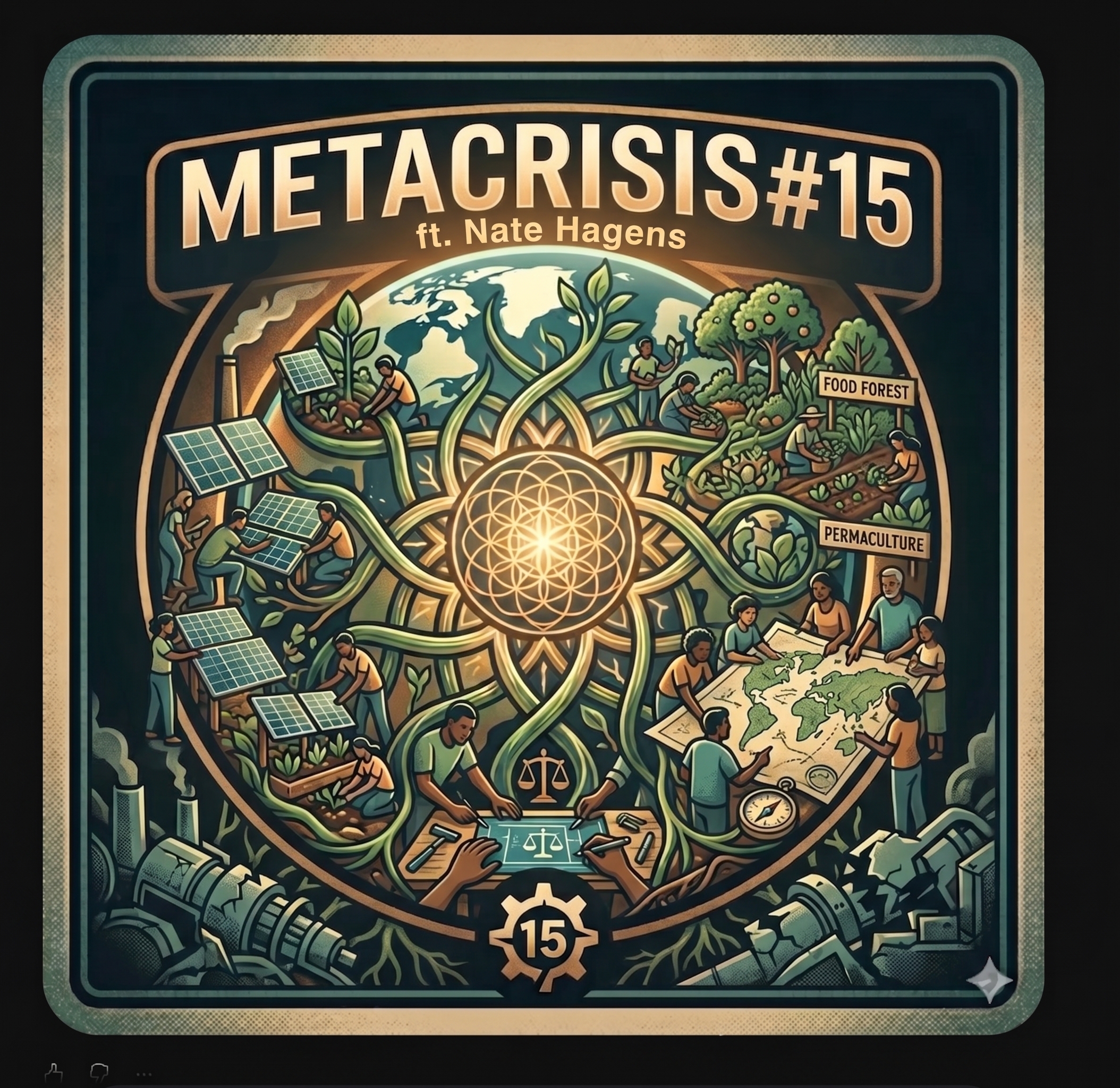 What to Do as the World Falls Apart With Nate Hagens - Metacrisis Salon #15