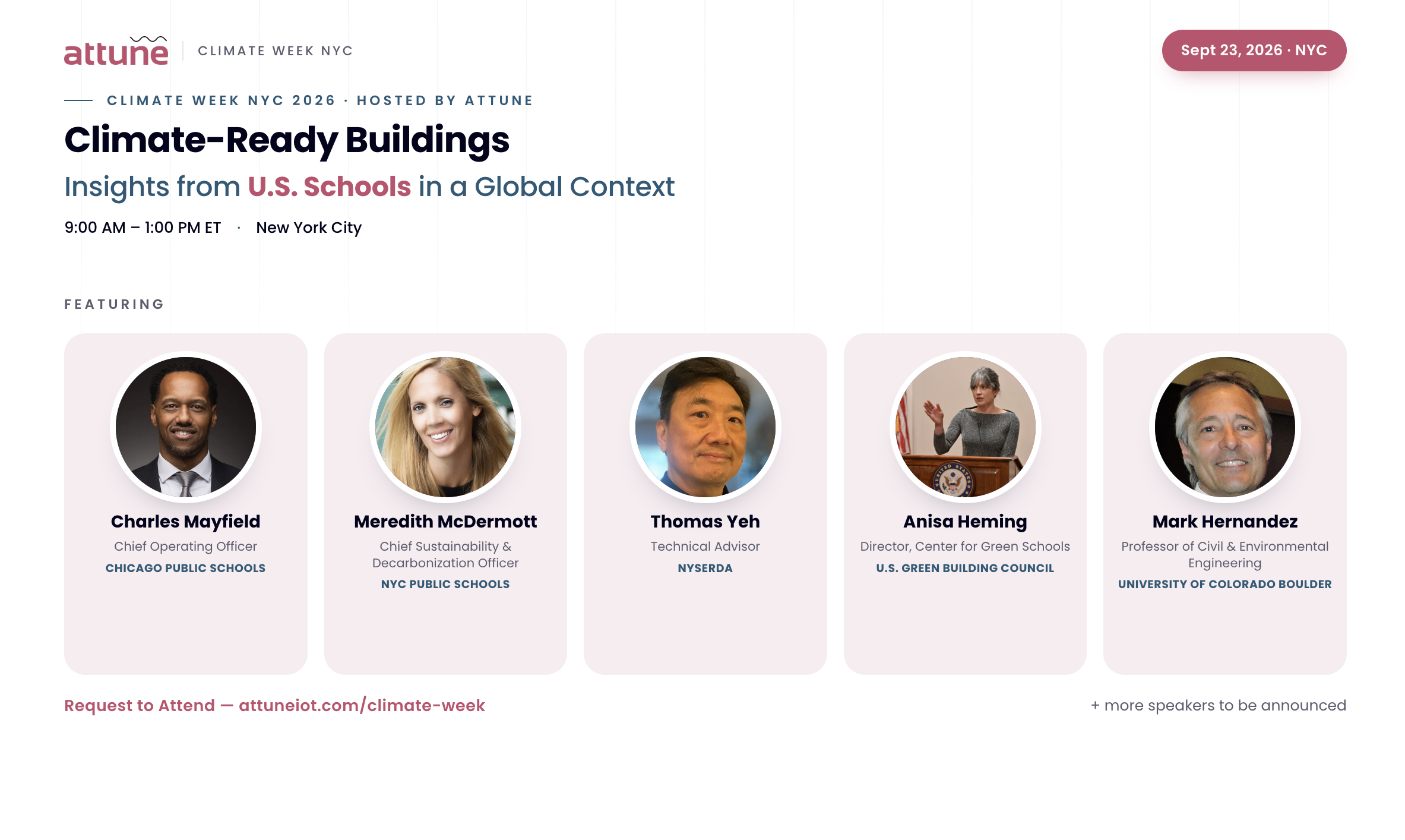 Climate-Ready Buildings Insights from U.S. Schools in a Global Context
