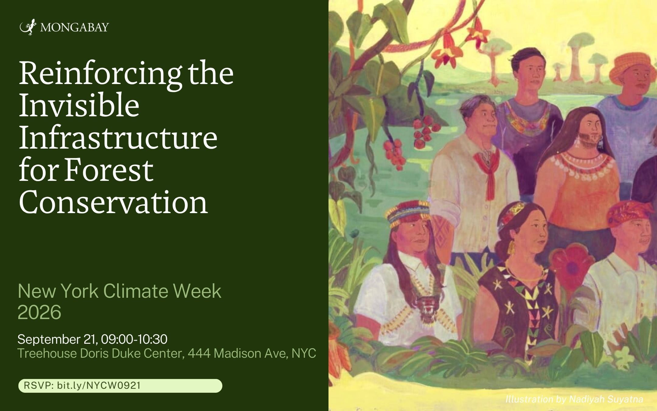 Reinforcing the Invisible Infrastructure for Forest Conservation