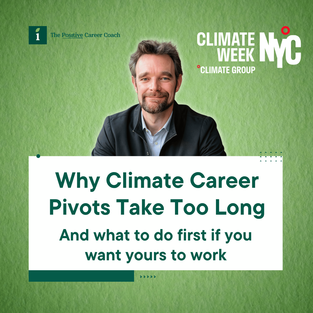 Why Climate Career Pivots Take Too Long