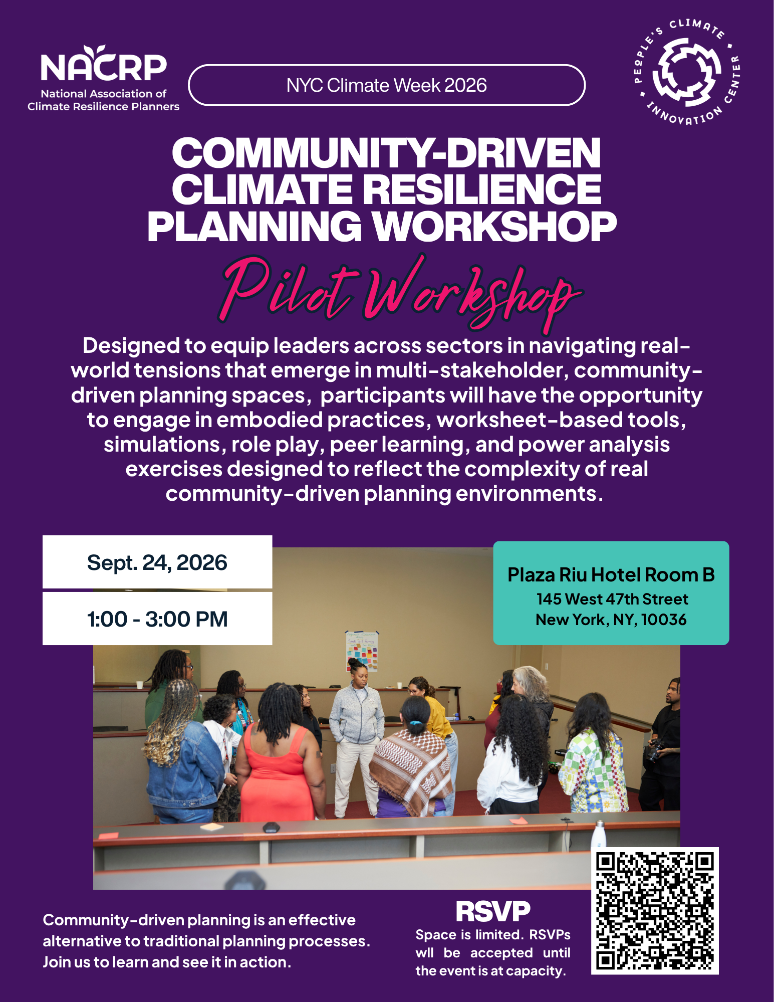 Community-Driven Climate Resilience Planning Workshop