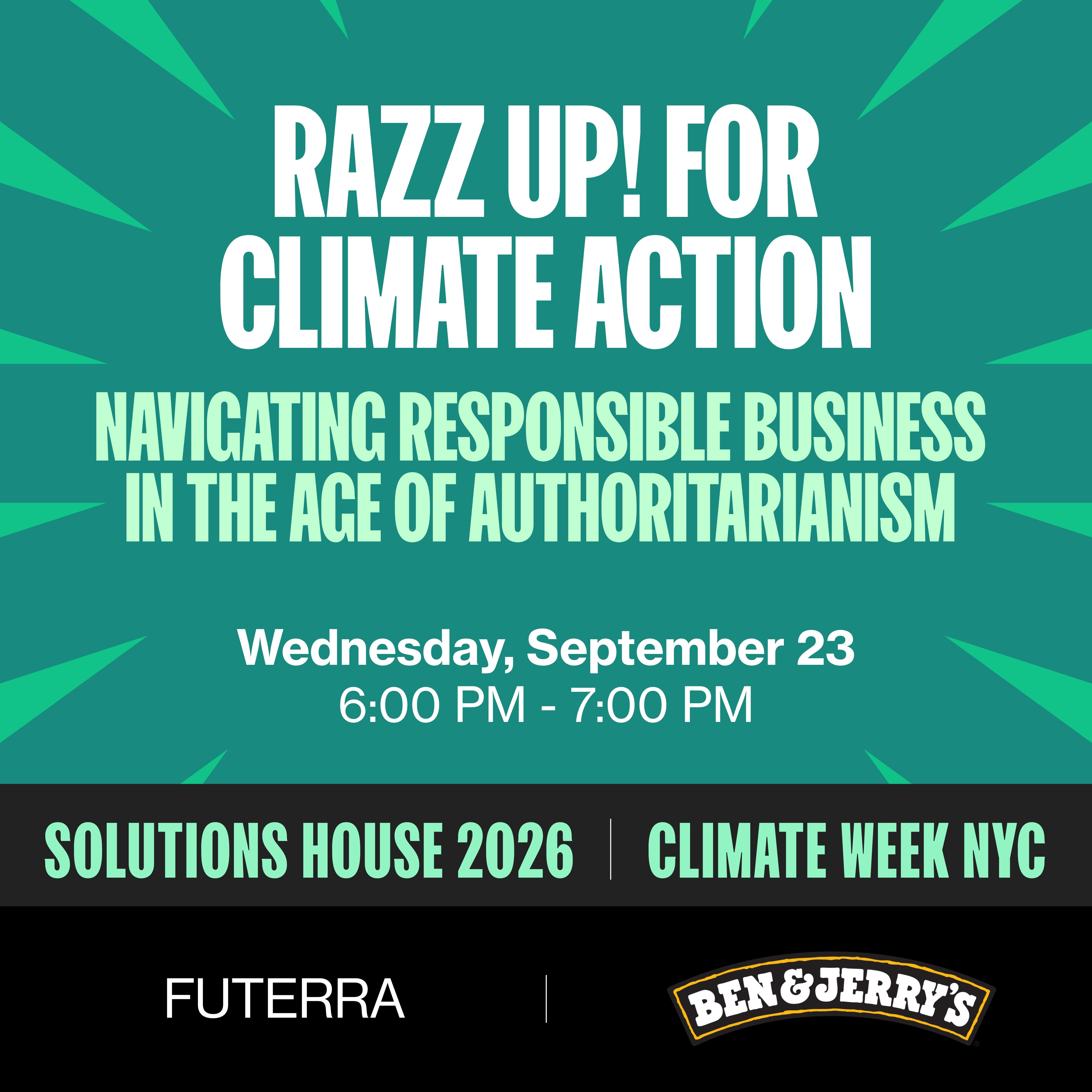 Razz Up! for Climate Action: Navigating Responsible Business in the Age of Authoritarianism