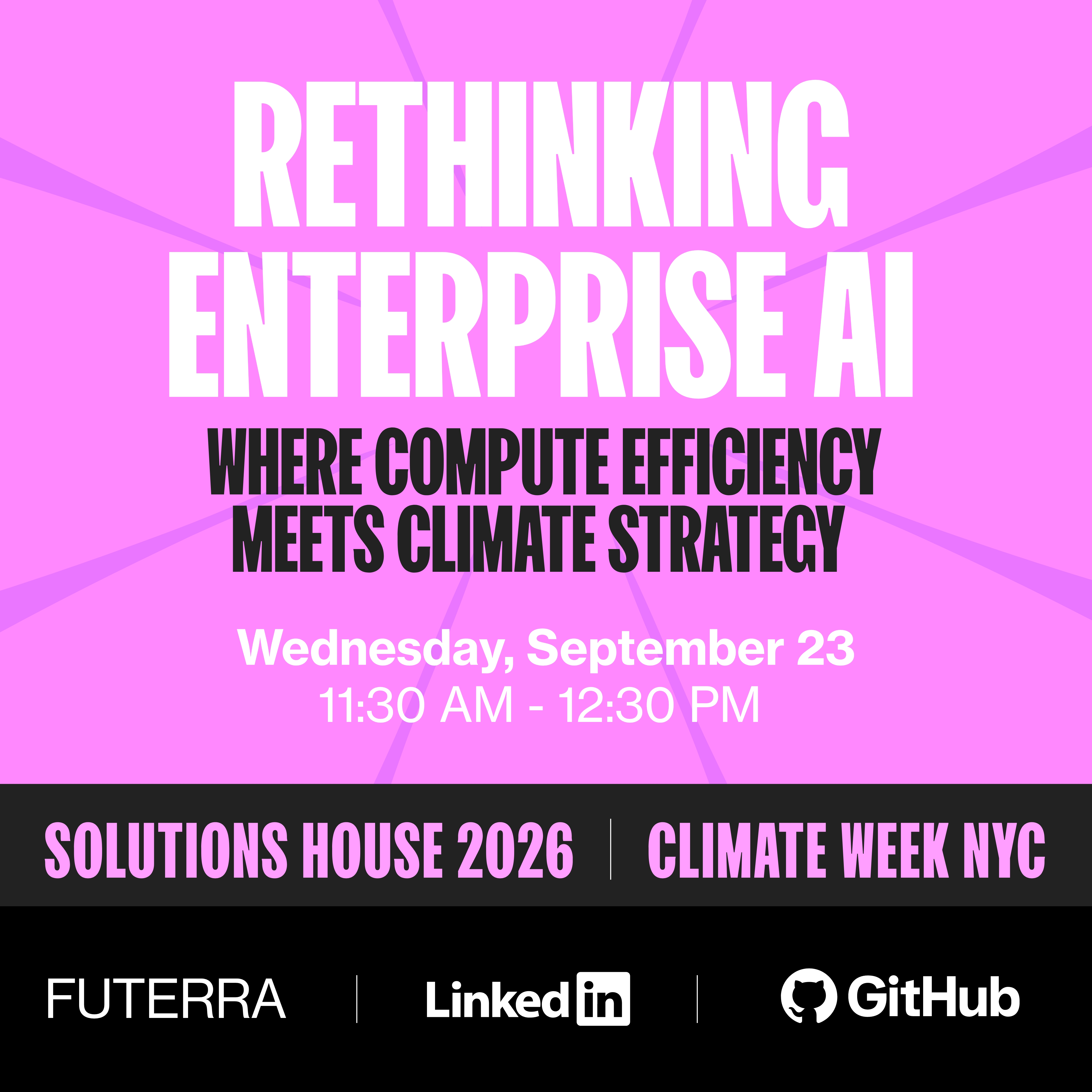 Rethinking Enterprise AI: Where Compute Efficiency Meets Climate Strategy
