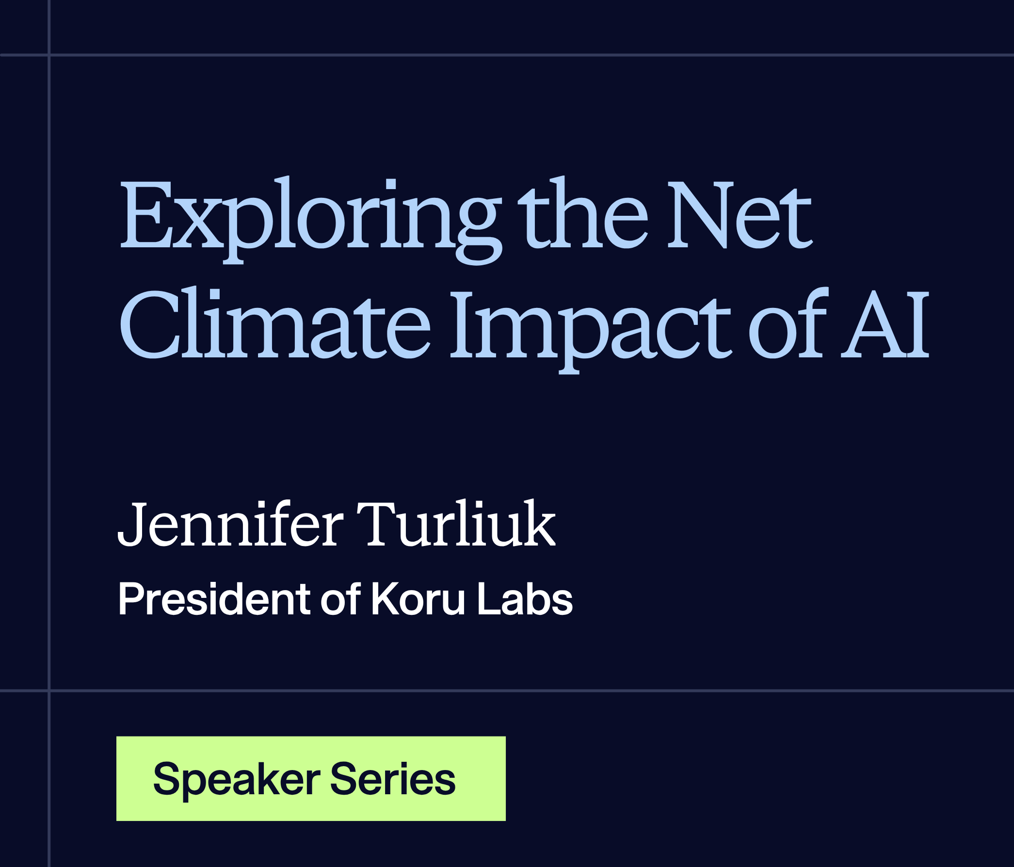 The Net Climate Impact of AI