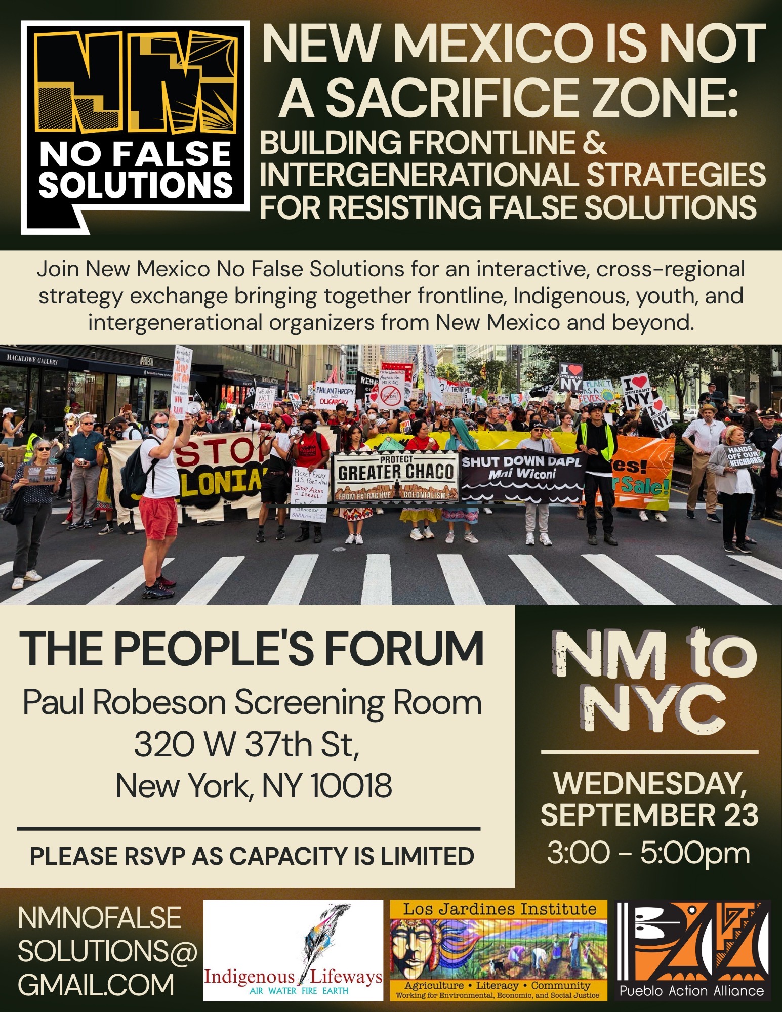New Mexico is Not a Sacrifice Zone: Building Frontline & Intergenerational Strategies for Resisting False Solutions
