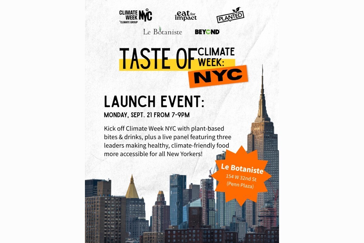 Launch Party: Taste of Climate Week