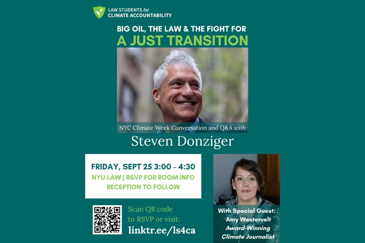 Big Oil, the Law, and the Fight for a Just Transition