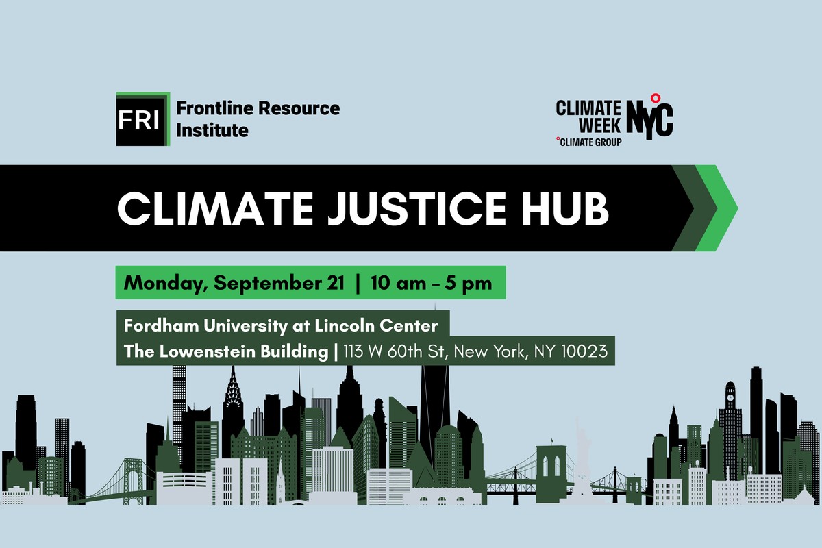 Frontline Resource Institute: Climate Justice Hub