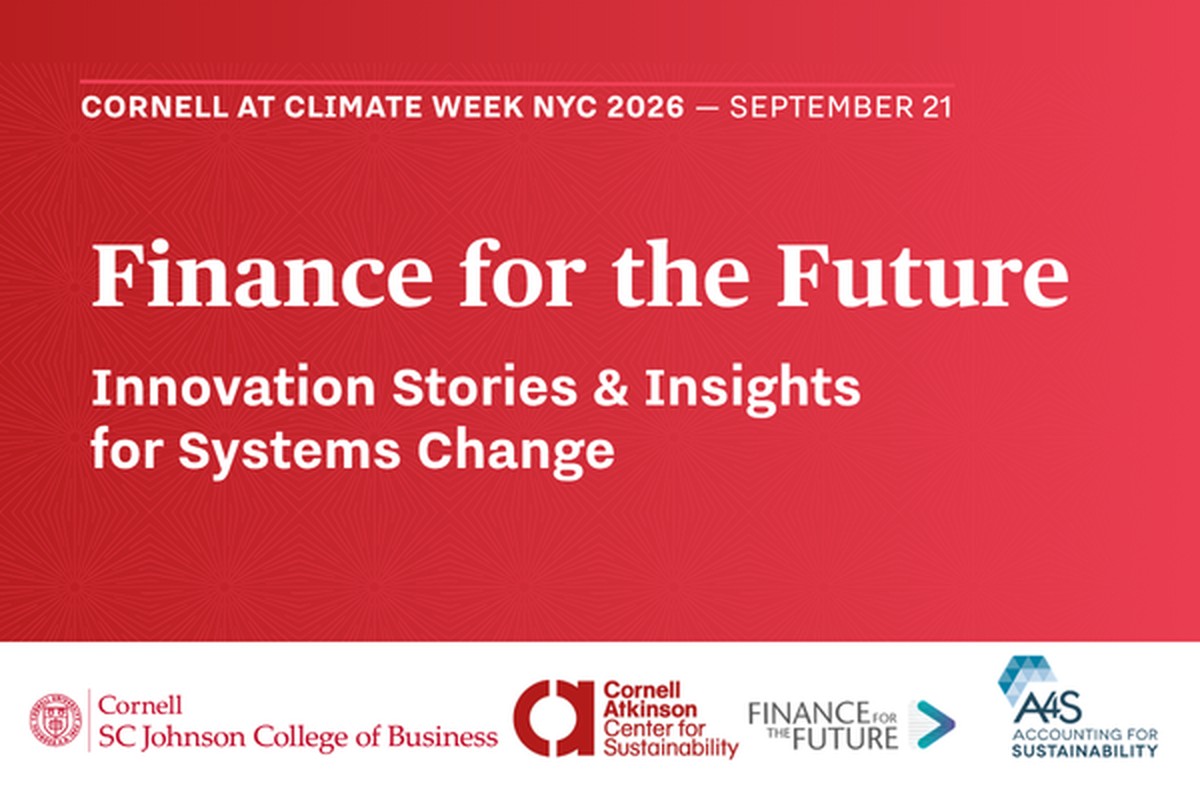 Finance for the Future: Innovation Stories & Insights for Systems Change