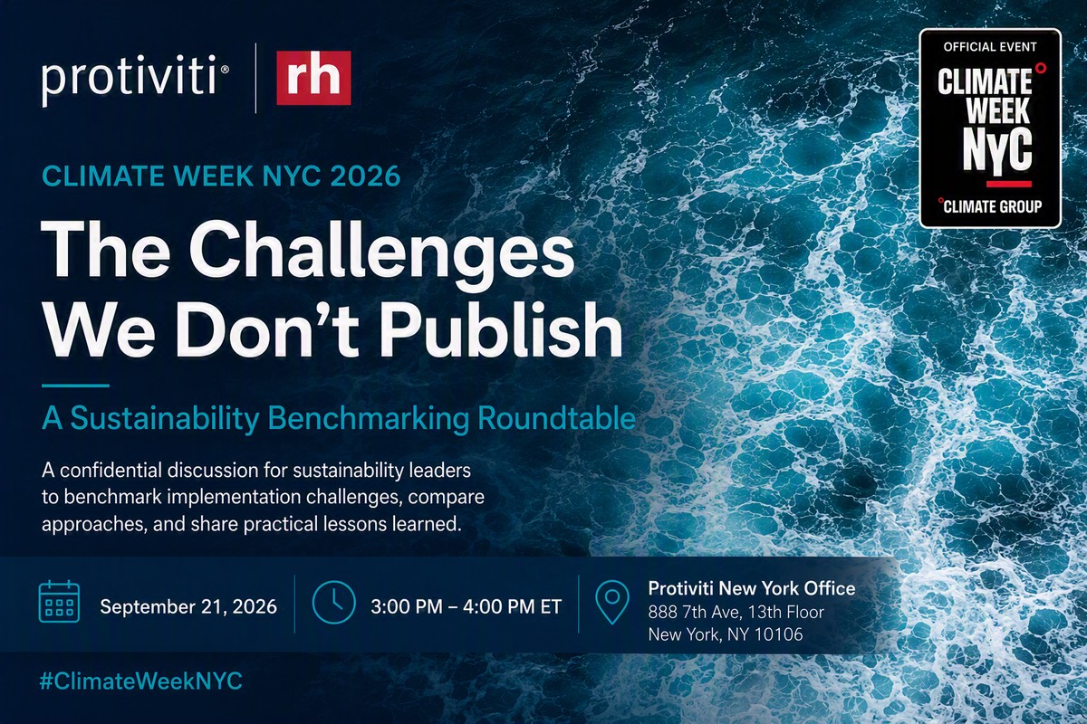 The Challenges We Don't Publish: A Sustainability Benchmarking Roundtable
