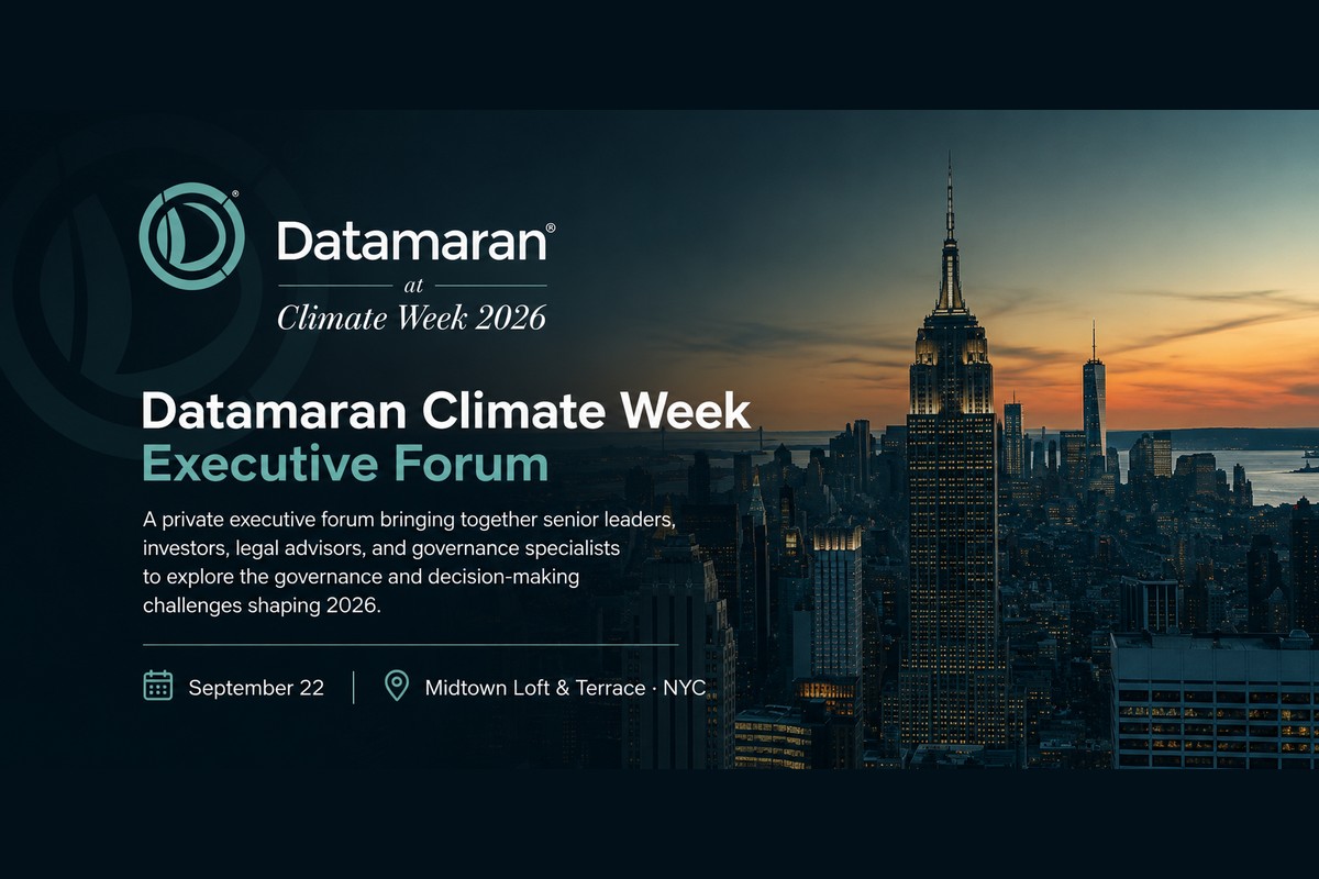 Datamaran's Executive Forum at Climate Week NYC