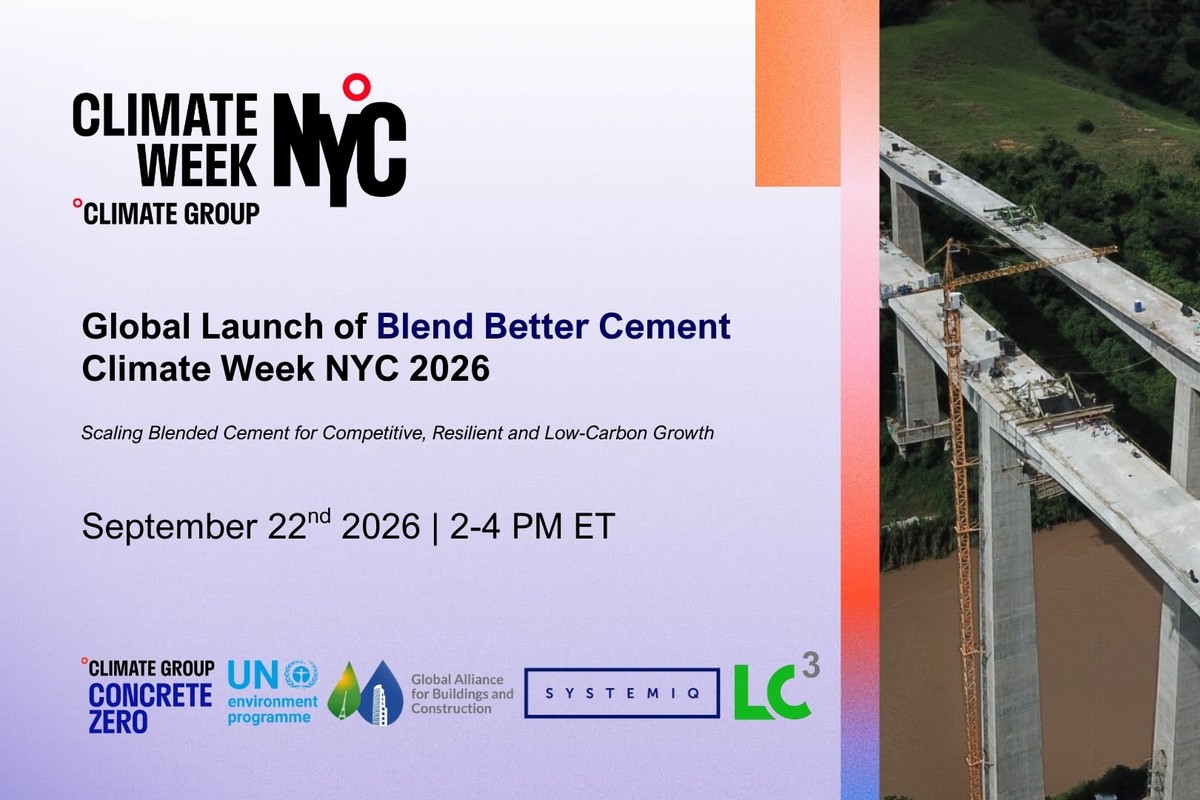 Global Launch of Blend Better Cement