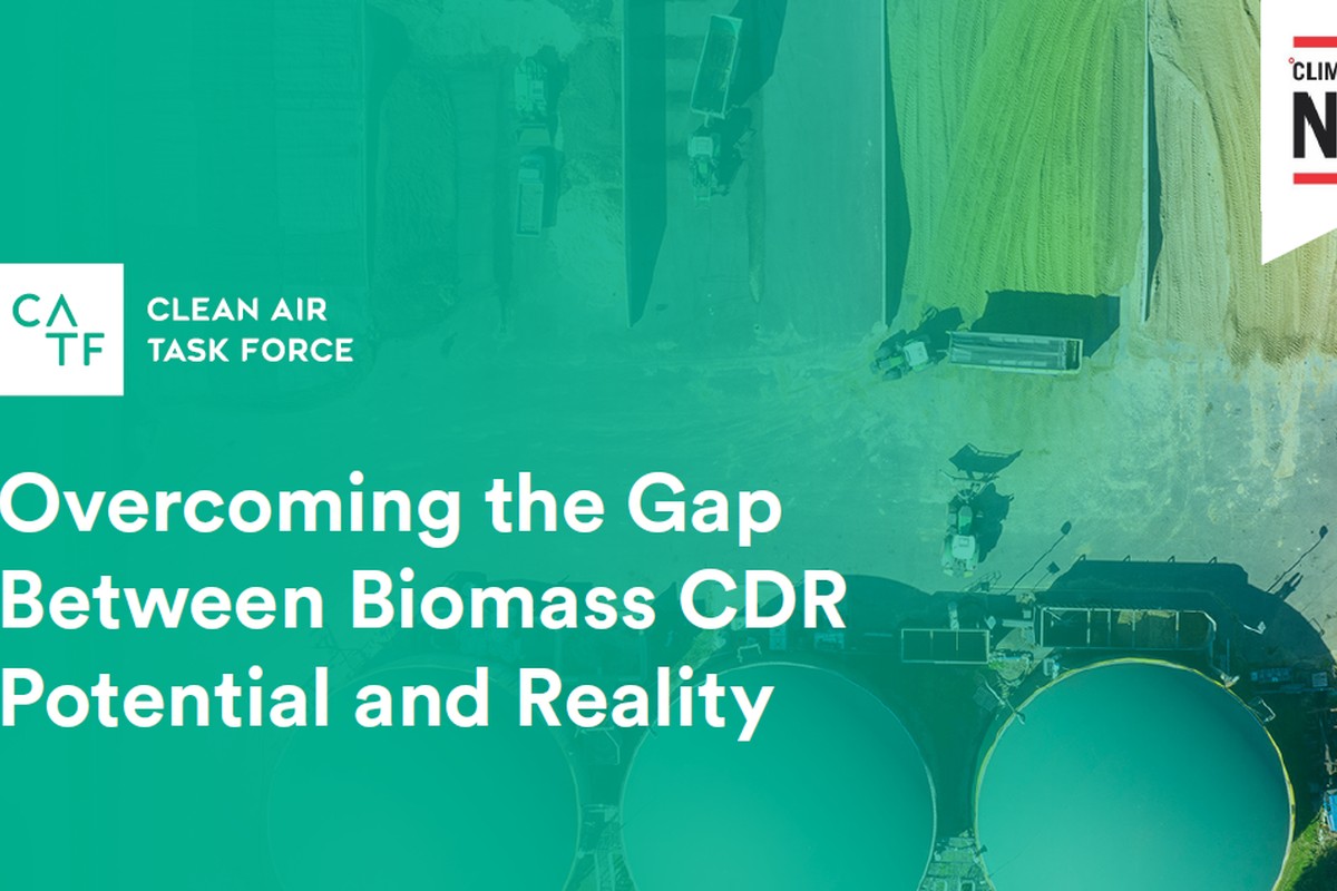 Overcoming the Gap  Between Biomass CDR  Potential and Reality