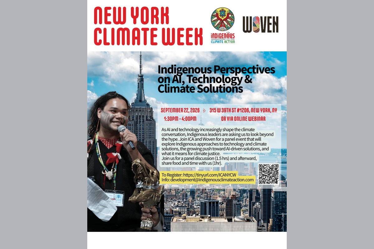 Indigenous Perspectives on AI, Technology and Climate Solutions