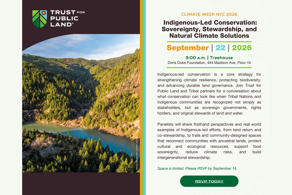 Indigenous-Led Conservation: Sovereignty, Stewardship, and Natural Climate Solutions​​