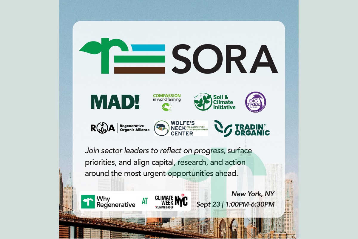 Why Regenerative: The State of Regenerative Agriculture (SORA)