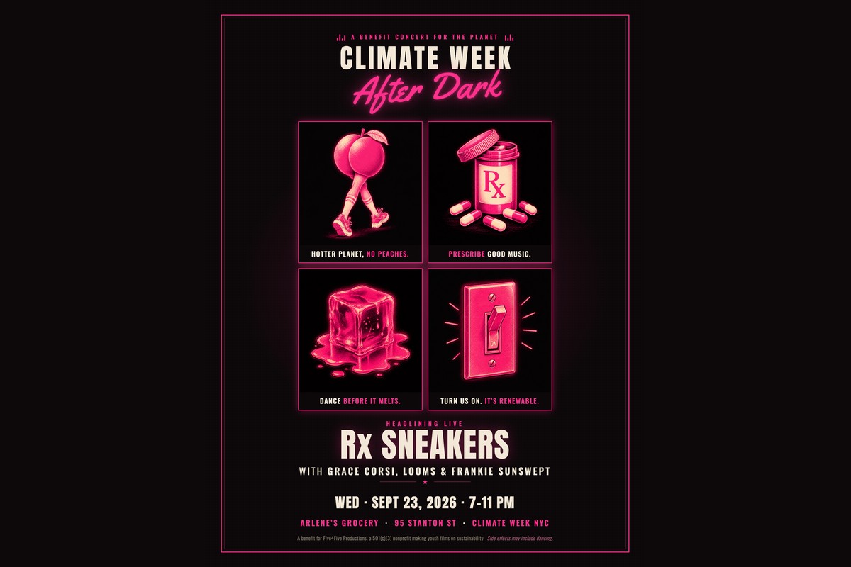 Rx Sneakers presents Climate Week After Dark