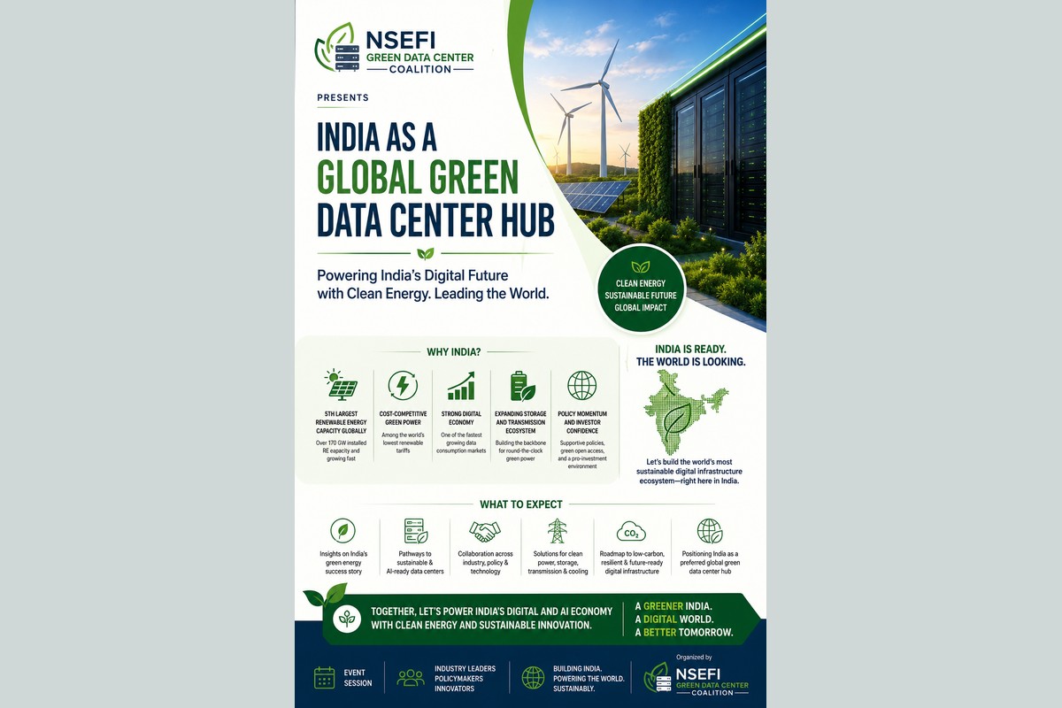 India as Global Green Data Center Hub