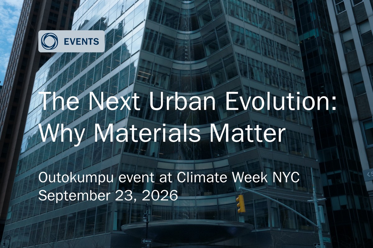 The Next Urban Evolution: Why Materials Matter