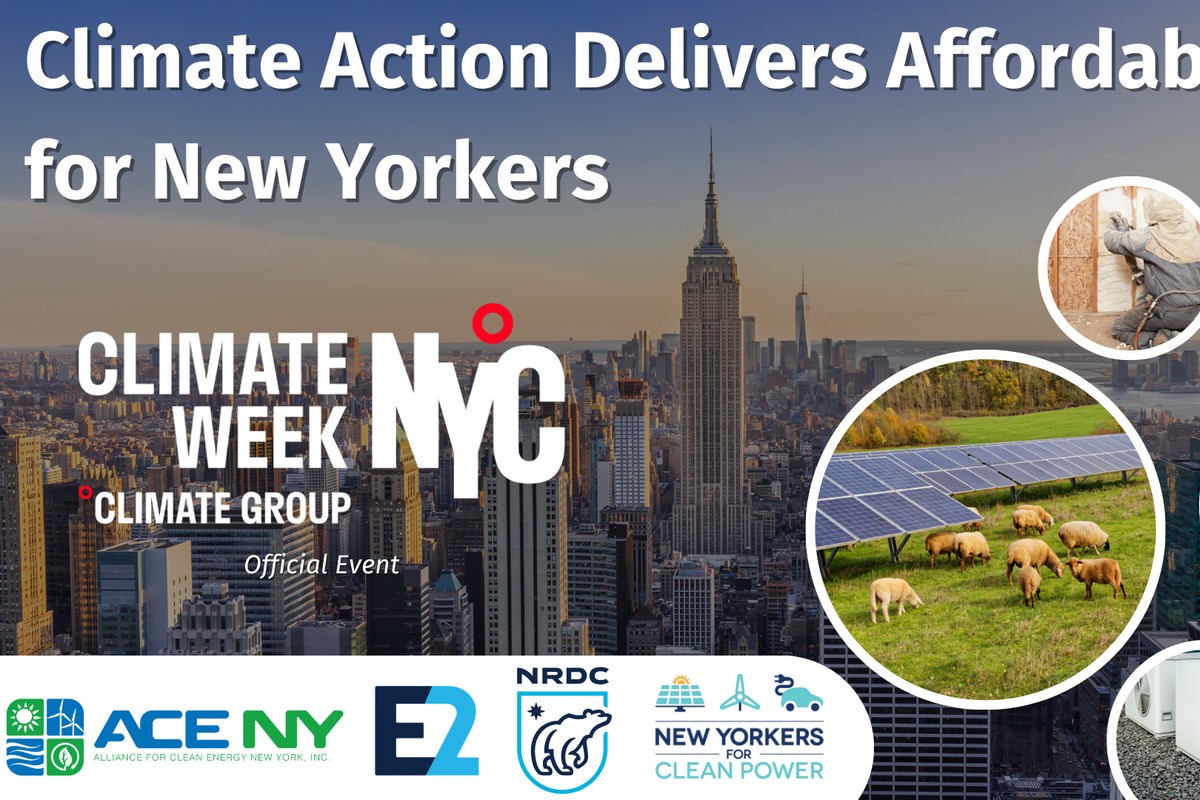 Climate Action Delivers Affordability for New Yorkers
