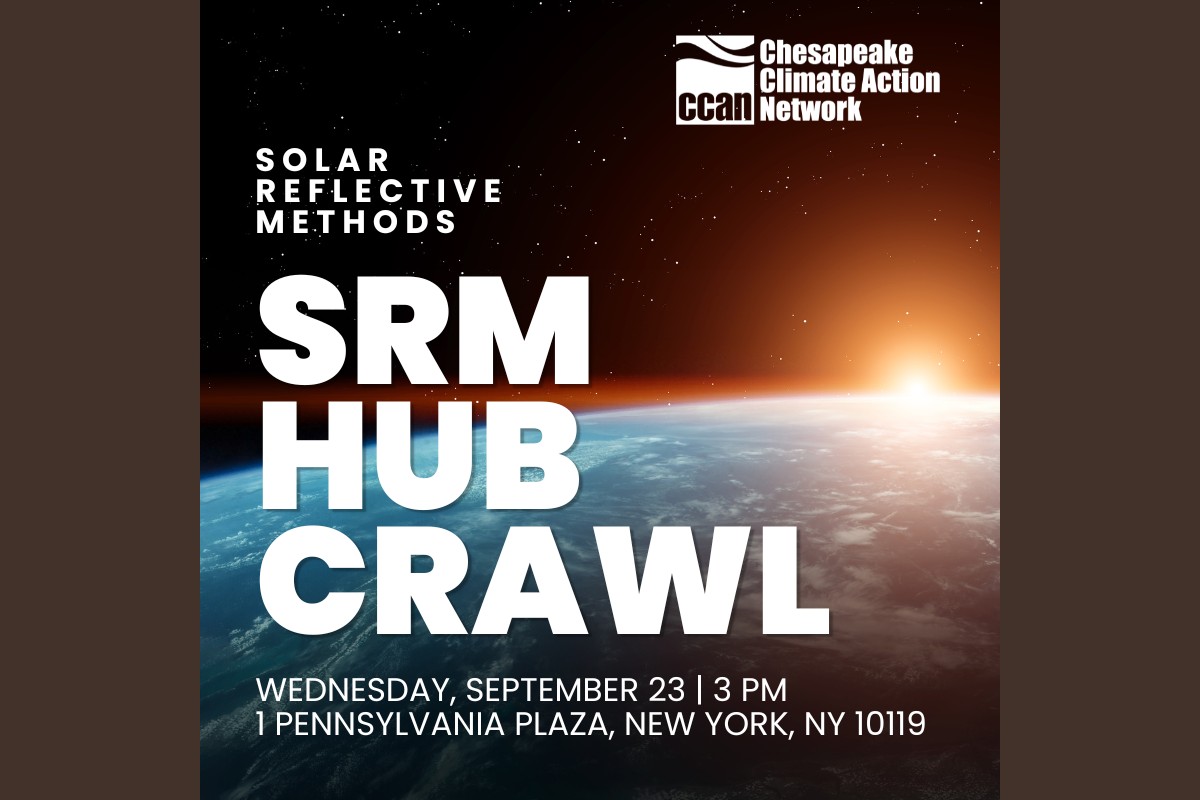 SRM Hub Crawl: Building a Community for Responsible Solar Reflective Methods Research and Governance