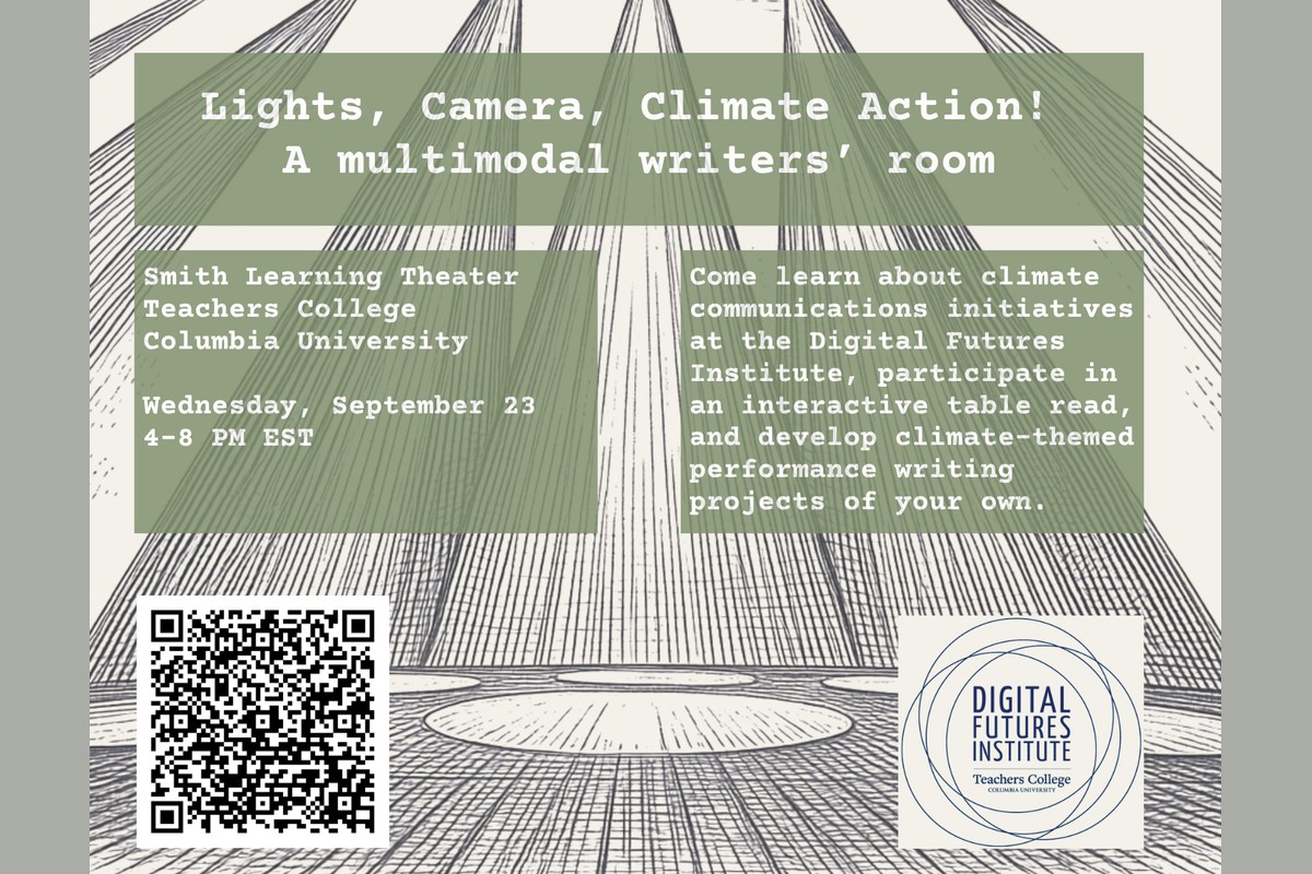 Lights, Camera, Climate Action!  A multimodal writers’ room