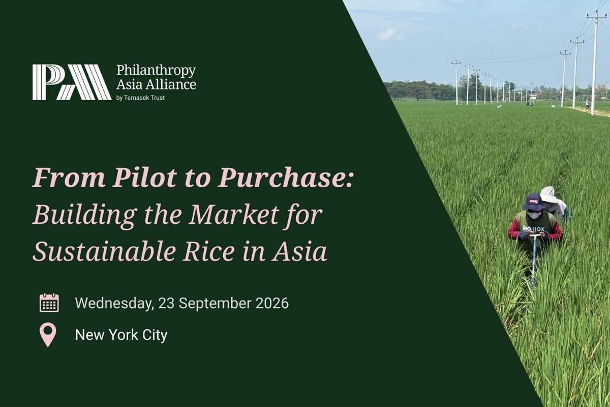 From Pilot to Purchase: Building the Market for Sustainable Rice in Asia
