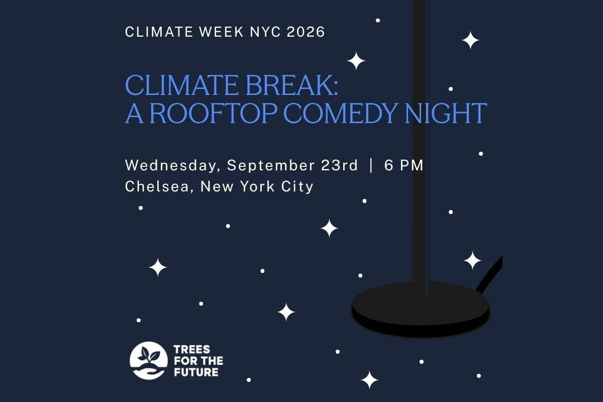 Climate Break: A Rooftop Comedy Night with Trees for the Future