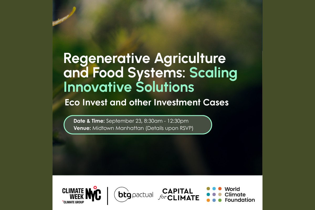 Regenerative Agriculture and Food Systems: Scaling Innovative Solutions — Eco Invest and other Investment Cases