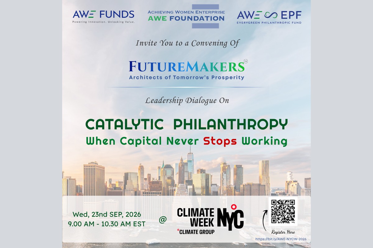 Catalytic Philanthropy: When Capital Never Stops Working | An AWE FutureMakers Session