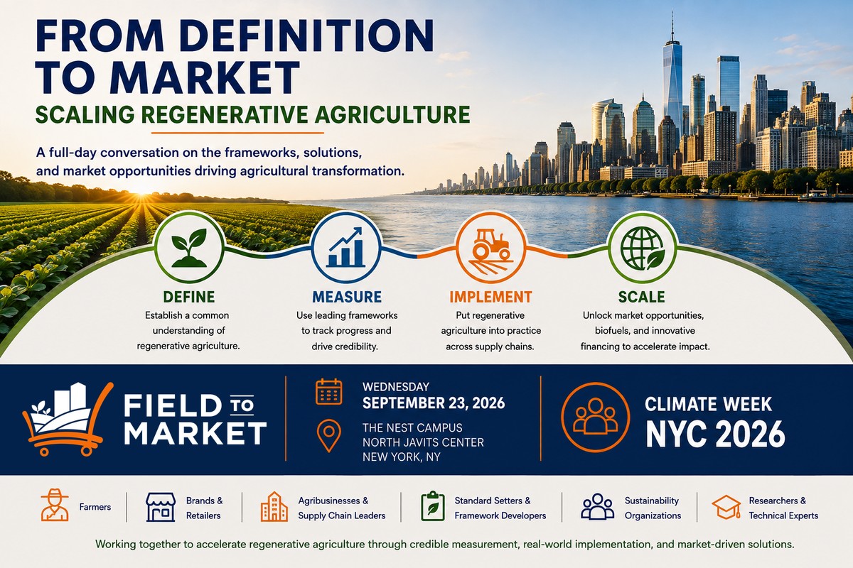 From Definition to Market - Scaling Regenerative Agriculture